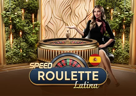Speed Roulette Latina live dealer table